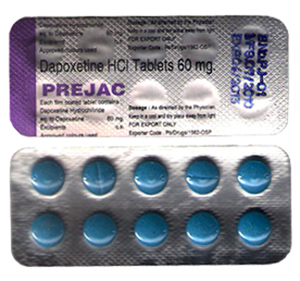Manufacturers Exporters and Wholesale Suppliers of Prejac 60mg (Dapoxetine) Chandigarh 